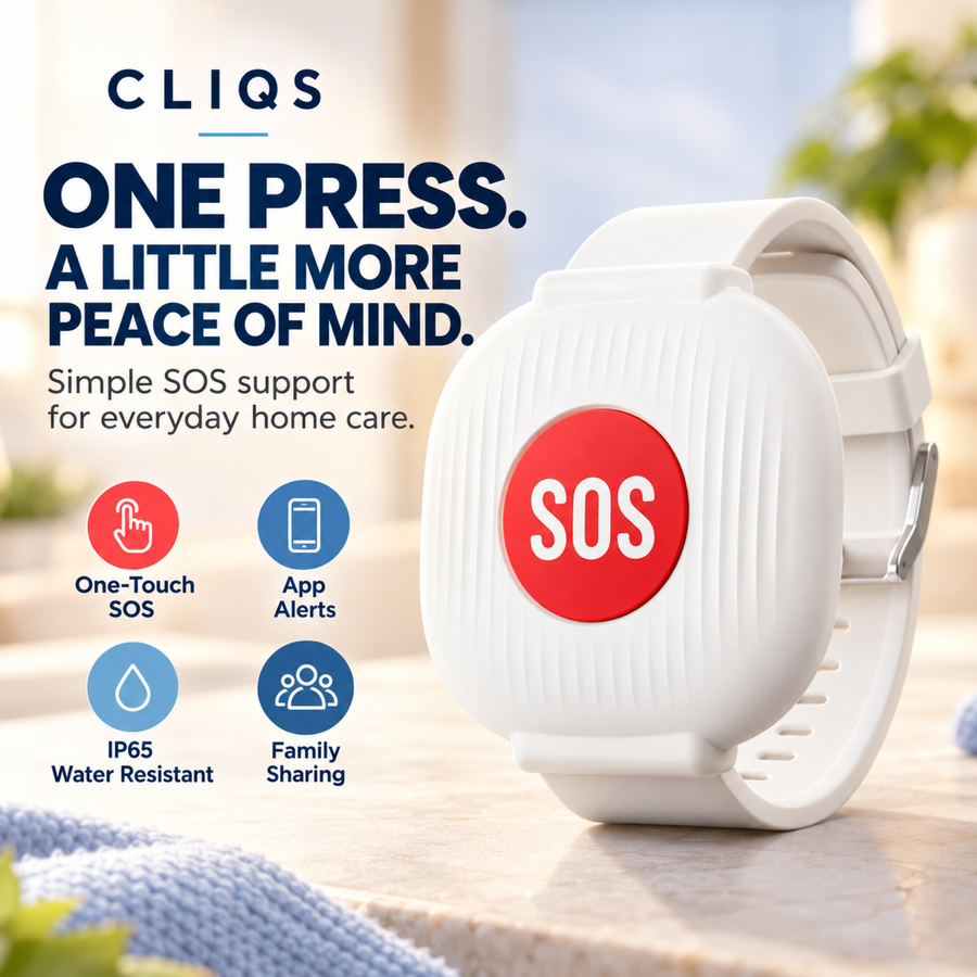 CLIQS One-Touch SOS Bracelet