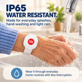 IP65 water-resistant bracelet